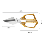 Kitchen Scissors Stainless Steel – Multifunctional for Meat and Herbs