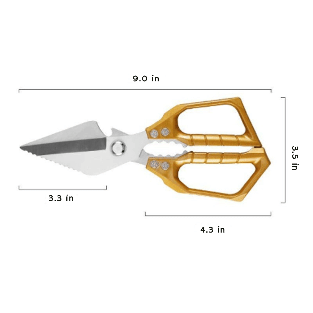 Kitchen Scissors Stainless Steel – Multifunctional for Meat and Herbs