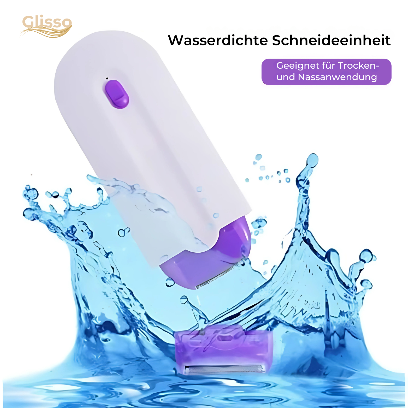 Glisso Hair Remover – Painless Micro-Oscillation