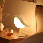 Vogellampe mit Aromadiffuser und dimmbarem Licht