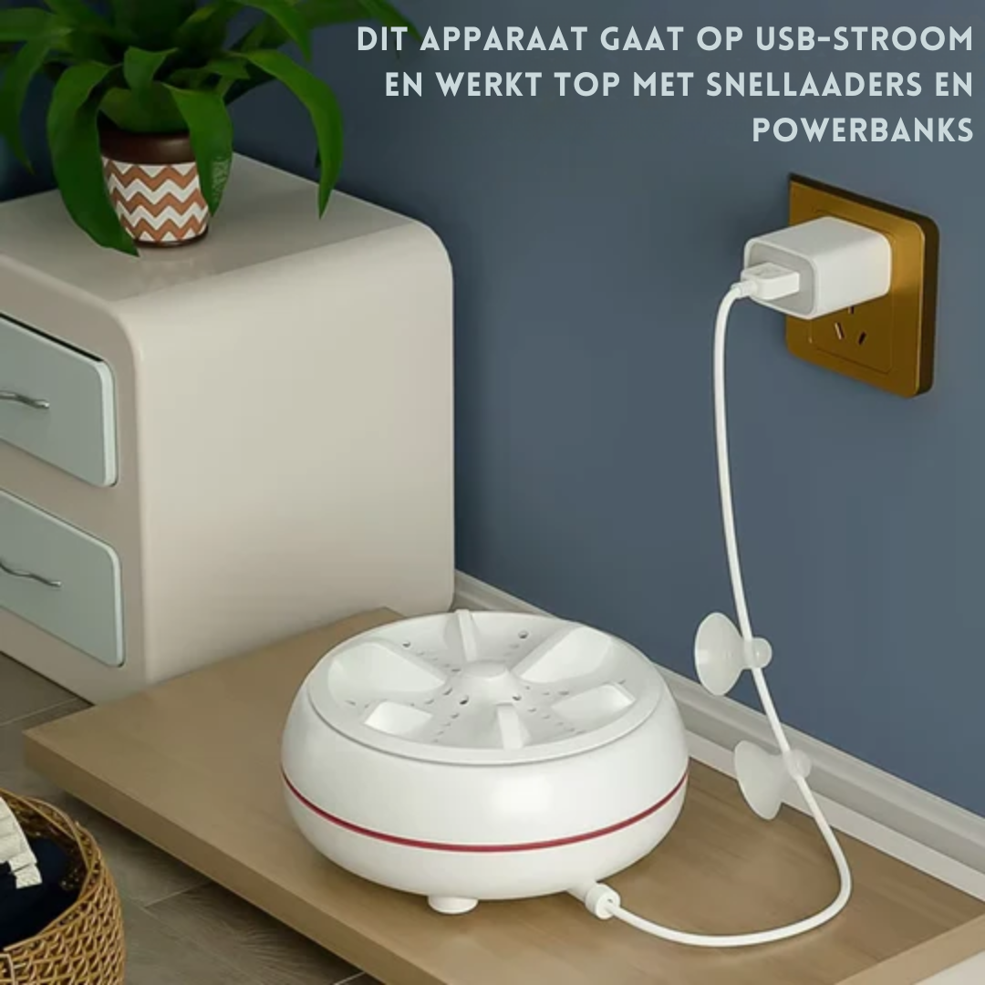 Ultrasonic USB Washing Machine Small for Underwear and Socks