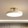 Runde LED-Deckenleuchte mit Messingfassung – Modern & Flach