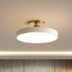 Runde LED-Deckenleuchte mit Messingfassung – Modern & Flach