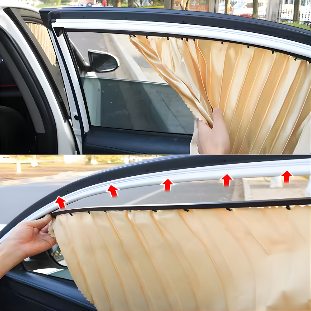 Car Magnetic Sunshade – Privacy and Heat Protection