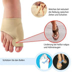 Zehenschutz mit Gel-Polster – Weiche Korrektur bei Hallux valgus