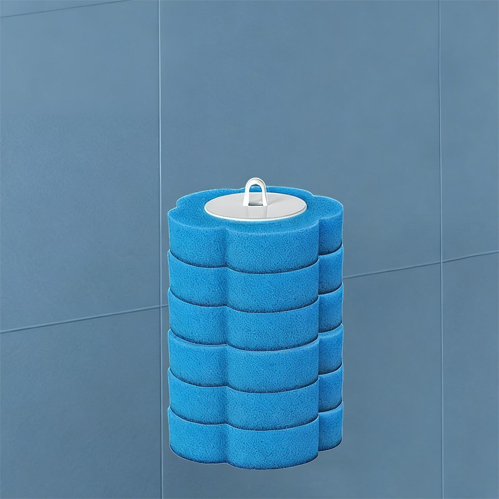 Einweg-Toilettenbürste mit Wandhalterung