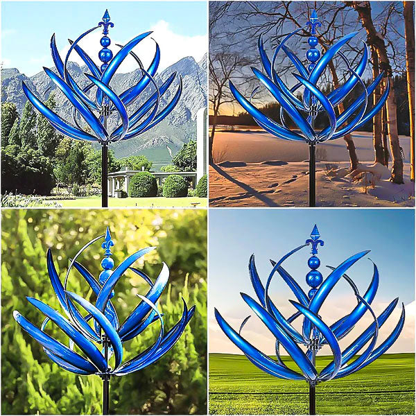 Gartenstecker Windspiel Metallcm – Rotierende Windfahne