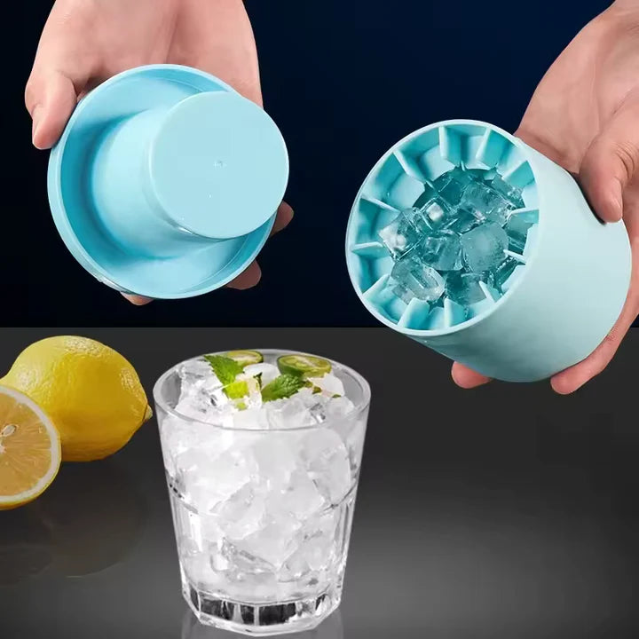 Silicone Ice Cube Tray – Ice Cubes All at Once