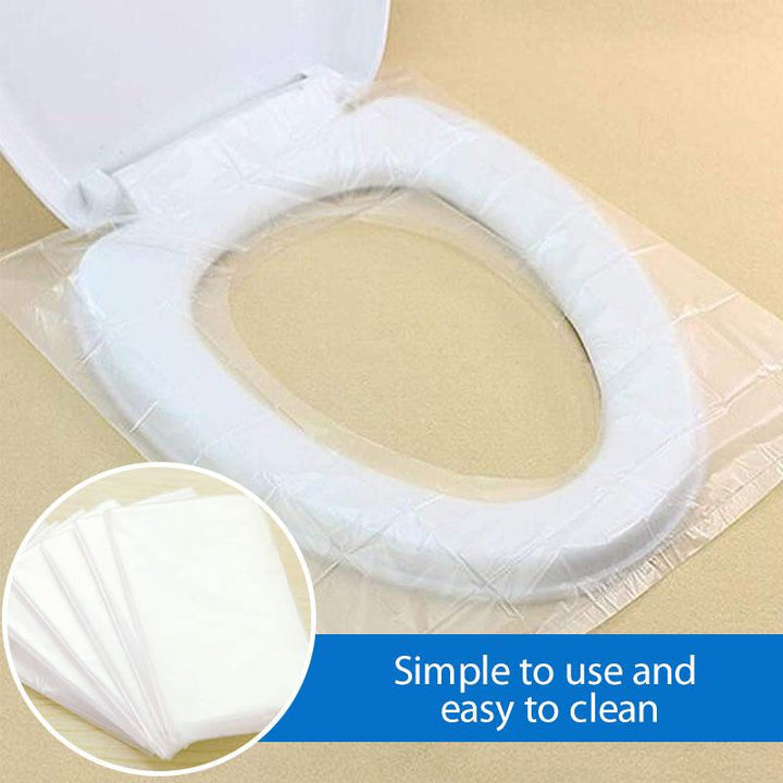 Disposable Toilet Seat Covers 50 Pieces – Hygienic Travel Companion