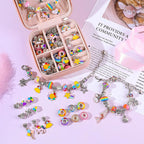DIY Armband-Bastelset für Kinder mit Perlen und Anhängern