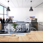 Digital Projection Clock with LED Display & FM Radio