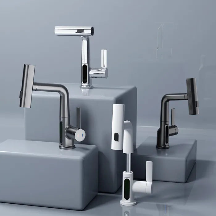 3-in-1 Faucet with Pull-Out Spray Head