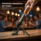 Military-Style Bottle Opener with Stand – Powerful and Stable