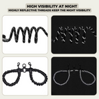 Double leash with 360° swivel – Never tangles again