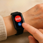 Senioren-Smartwatch mit Sturzerkennung & SOS-Anruf – 4G, GPS & IP67