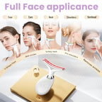 Facial Massager with LED Light Therapy and Ion Technology