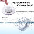 LED-Unterwasserlicht mit Fernbedienung für Pool und Whirlpool