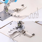 Double Fold Bias Tape Attachment – Clean, Even Edges Every Stitch