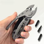 Multitool 9-in-1 with stainless steel blade