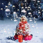 Bubble machine with light and music for parties
