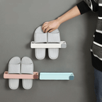 Wall glove holder without drilling