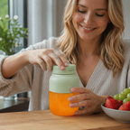 Portable smoothie blender 800 ml with USB-C charging