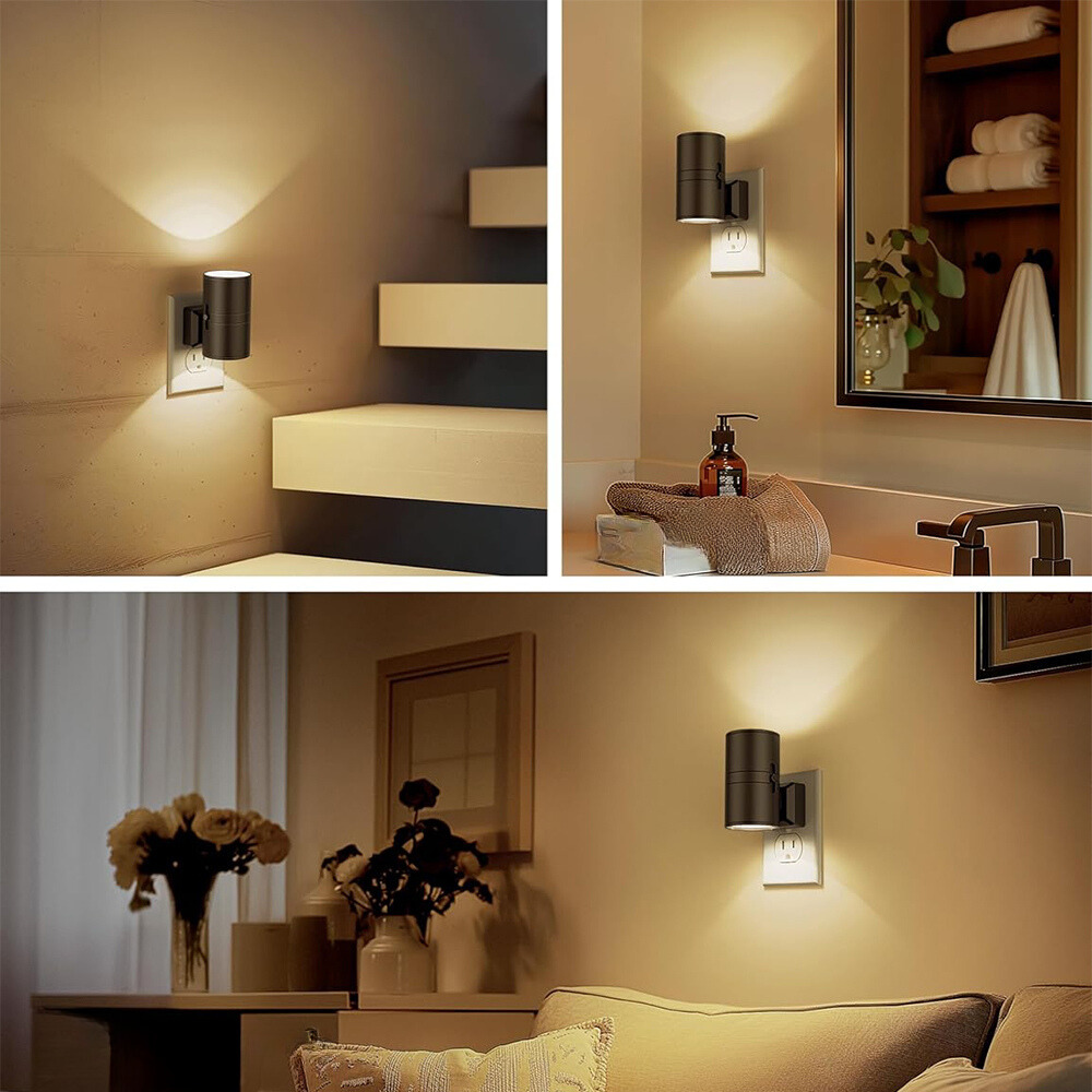 Night Light Plug with Brightness Sensor