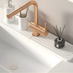 Matte made of diatomaceous earth – absorbent for kitchen and bathroom
