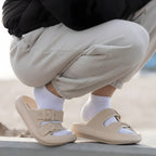 Sandals with EVA cushioning and ergonomic straps
