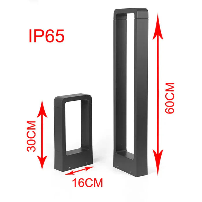 Outdoor LED Bollard Light – Weatherproof Garden Path Lamp