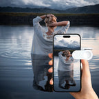 Smartphone-Reflexionsspiegel mit Clip für symmetrische Fotos