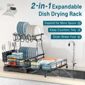 Pull-out 2-in-1 Dish Dryer with Drip Tray