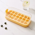 Eiswürfelform mit Pressmechanismus