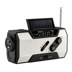 Emergency Radio Solar with Hand Crank and Power Bank