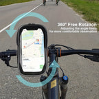 Waterproof Bicycle Phone Holder with 360° Rotation