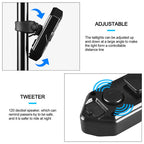 Bicycle rear light with remote control and turn signal