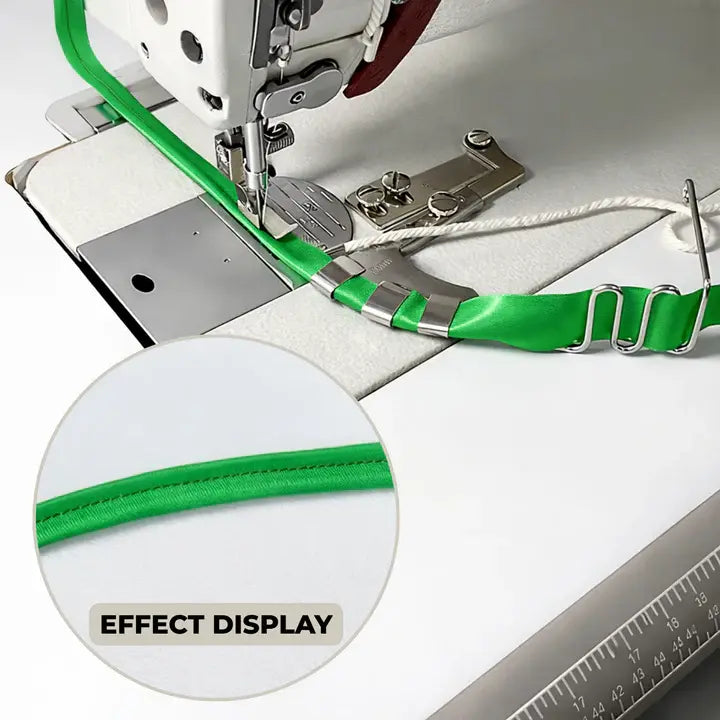 Double Fold Binder Tape Folder for Industrial Sewing Machines – 20–36 mm