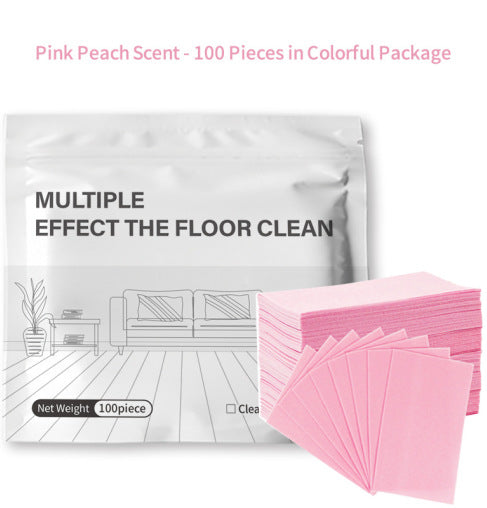 Floor Cleaning Wipes Water-Soluble Cleaning Sheets