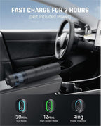 Akku-Staubsauger Auto – 120W Saugleistung, leicht und kabellos