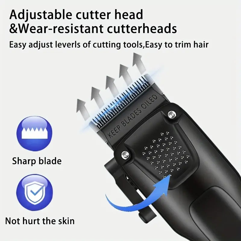 Professional Trimmer Set with LED Display