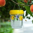 Solar-Wespenfalle mit LED-Anlockung