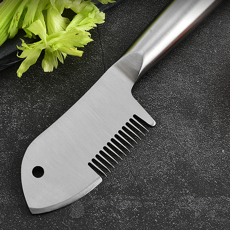 Stainless Steel Julienne Peeler – Even Strips Every Time