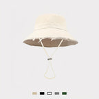 Bucket Hat Baumwolle mit verstellbarem Zugband