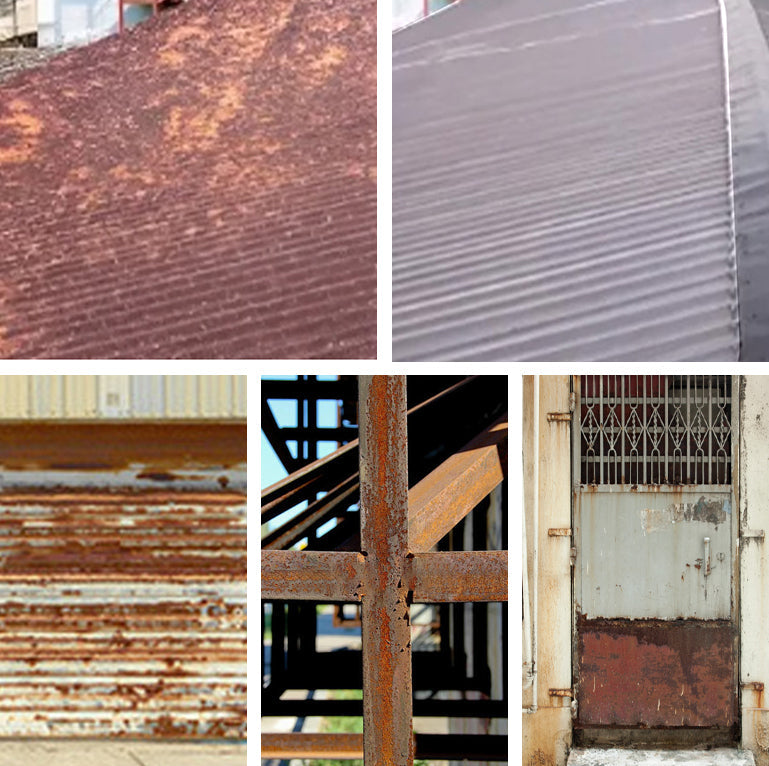 Rust protection paint for metal protection and surface restoration