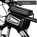 Bicycle Frame Bag with Touchscreen Window