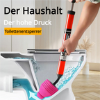 Rohrreiniger-Pumpe für verstopfte Abflüsse