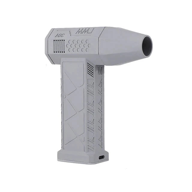 Cordless air duster gun with stepless speed control