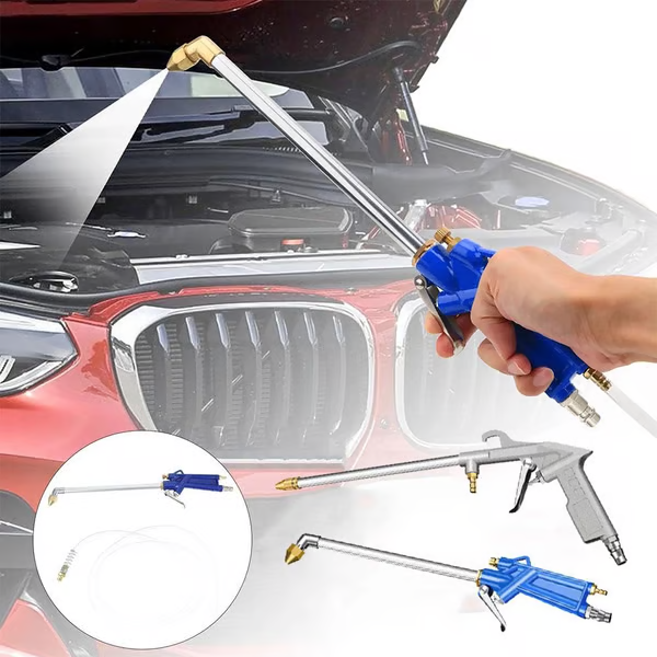 Compressed Air Gun with Long Nozzle Tube – Cleans Hard-to-Reach Areas