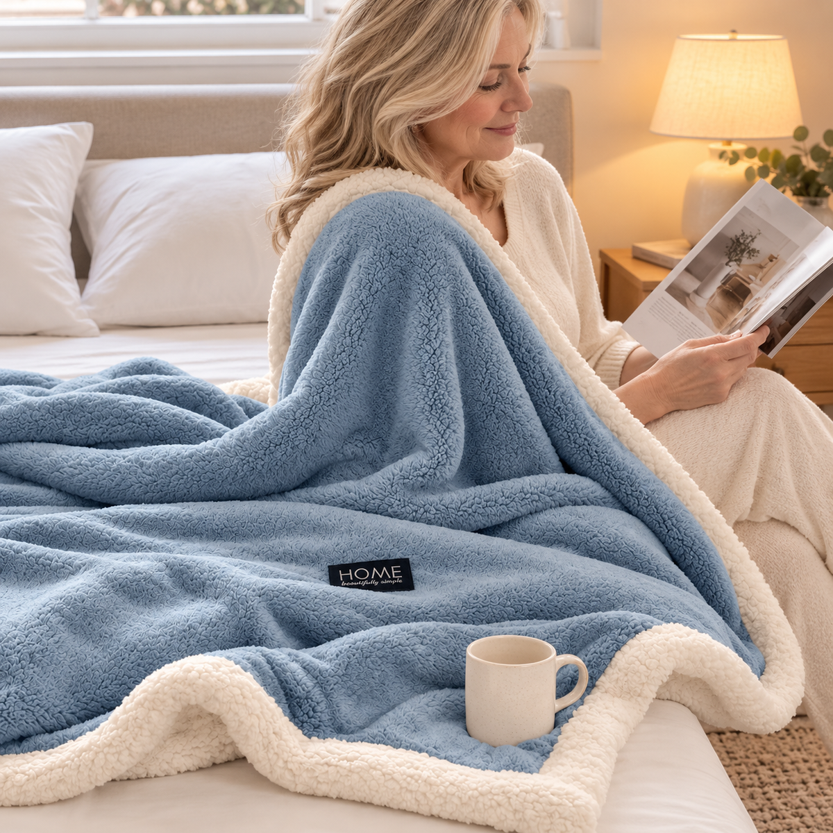Kuscheldecke Sherpa Doppellagig – Weich und Warm