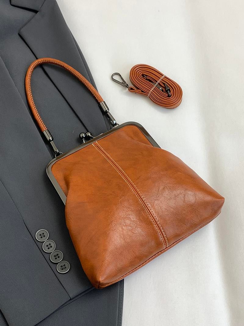 Vintage Handtasche mit Bügelverschluss